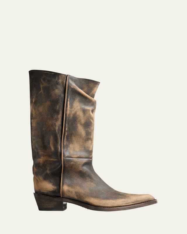 Clive Rustic Calfskin